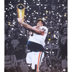 Jordan Davis Autographed Georgia Bulldogs Large Canvas Print 24x30"