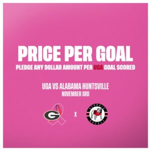 Price per goal pledge graphic