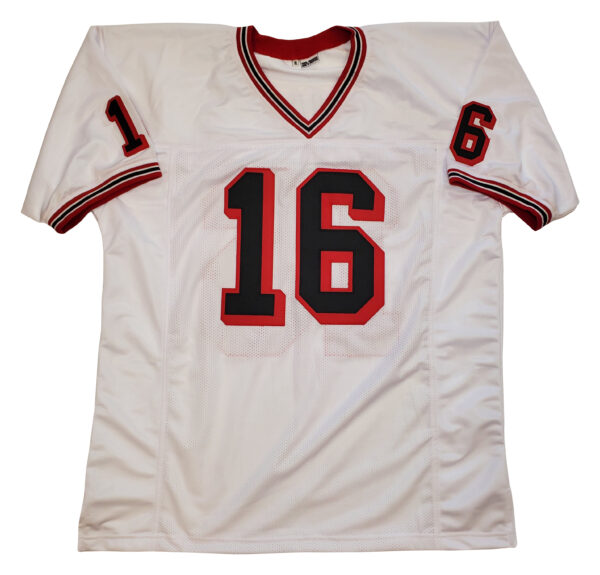 Kirby Smart Autographed Georgia Style White Jersey – Beckett Authentication - Image 2